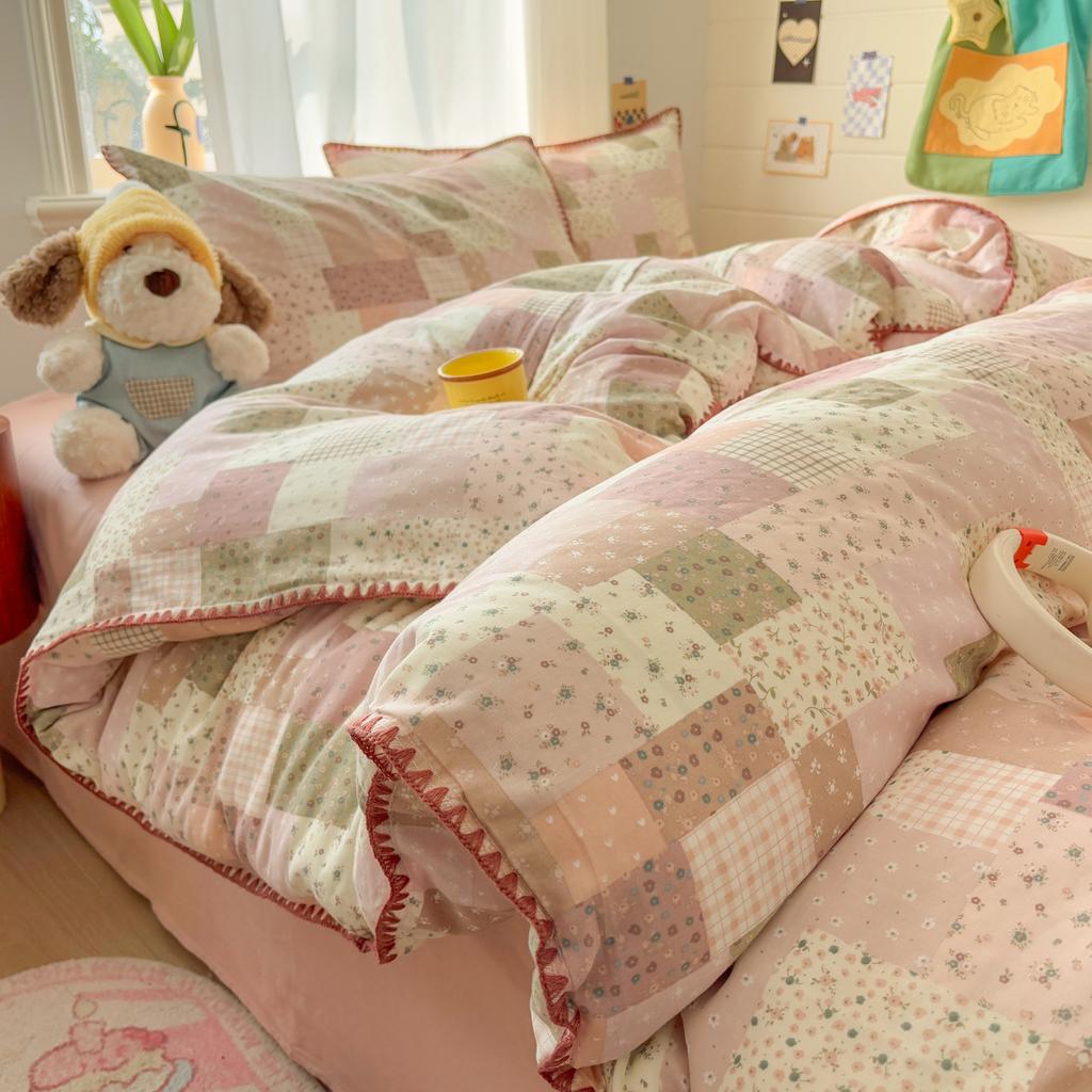 Xinjiang Cotton~ Class A Maternal And Infant Cotton Double-Layer Yarn 100 Pure Cotton Bed Sheet Quilt Cover, Children'S Bedding 4