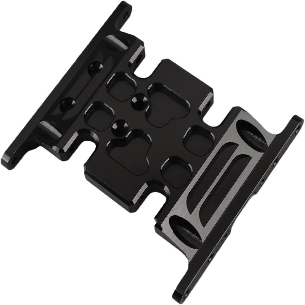 Aluminum Alloy Skid Plate CNC Machined RC Upgrade Parts Durable Gearbox Mount  Hobbyists