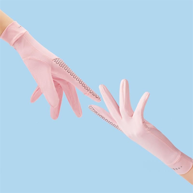 Non-slip Anti-UV Gloves Men Women Outdoor Sunscreen Driving Riding Fashion Gloves