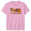 Tis The Season TShirt Pumpkin Spice Thanksgiving Gift For Him And Her