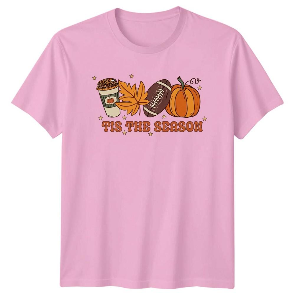 Tis The Season TShirt Pumpkin Spice Thanksgiving Gift For Him And Her