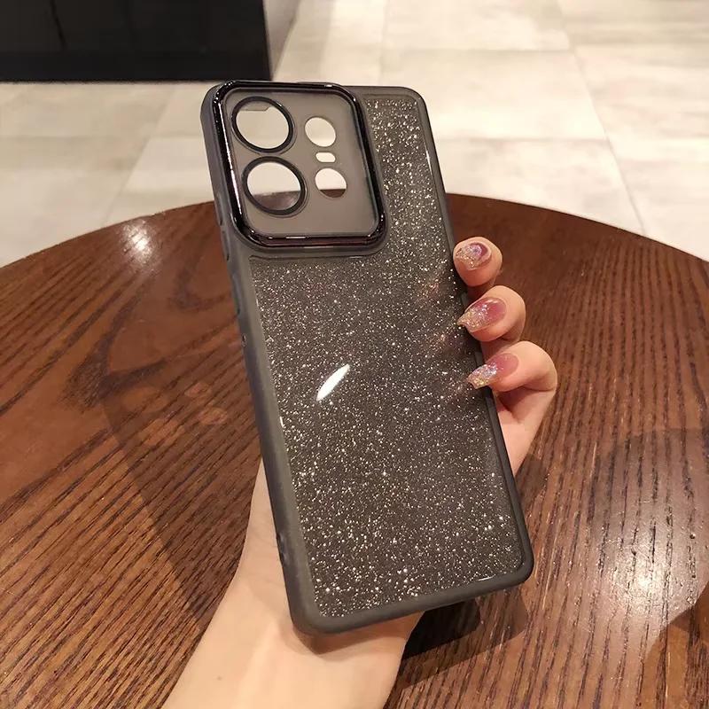 

For Moto Edge 50pro Case Glitter Shockproof Soft Silicone Cover for Motorola Edge 50 Ultra Fusion 50 Neo G35 G85 G54 G34 G32 G24 For Moto G14