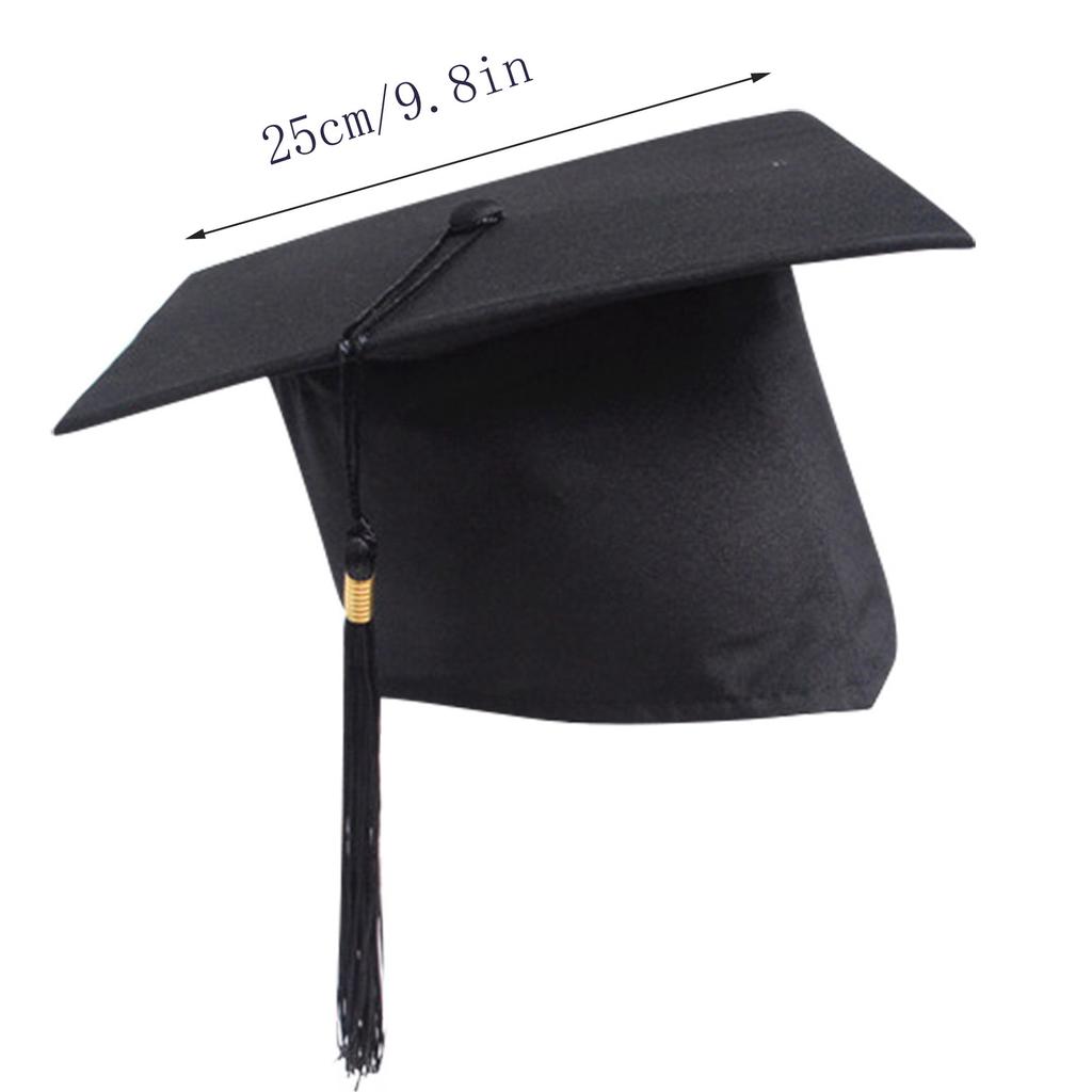 Academic Hat Academy Souvenir Caps Decoration Cosplay Supplies School Pendent Ornament Bachelor Headgear Fringe Graduation Hat
