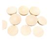 0.6-9cm Beech Wood Half Sphere Beads for DIY Projects