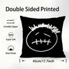 Rapper T-Travis S-Scott Pillow Case High Quality Home Textile Double-sided Printing Short Plush Cushion Decoration Pillow Cover