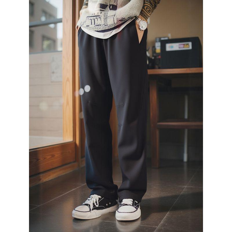 Mountain-Style Outdoor Functional Sports Softshell Pants for Men, Autumn and Winter Workwear Pants, Export Men's Straight-Leg Casual Long Pants