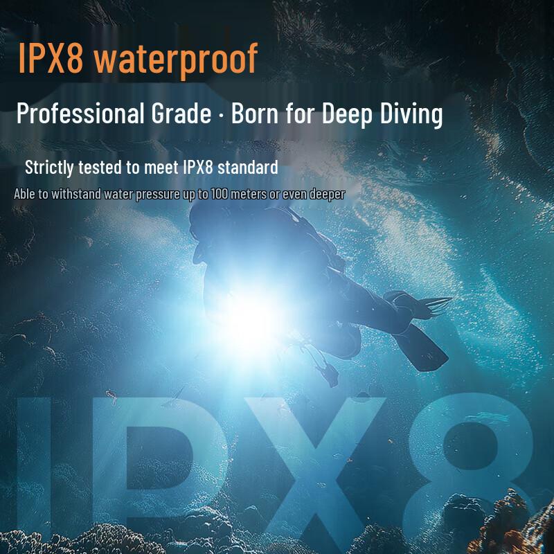 SupFire DL01 Professional Dive Flashlight