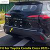 Dekorlist för baklucka/bakdörr, Rostfria tillbehör, Exteriör, För Toyota Corolla Cross XG10 - 2025
