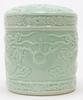 Setomono Honpo Celadon Dragon Urn [5 Sun] Body Diameter 15cm X Height 18cm