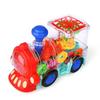 Electric Train Toy for Babies 1-3 Years - Lights, Sounds, Safe ABS BPA-Free, Promotes Motor Skill Development