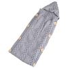 0-6 måneder spedbarn strikket knapp Nyfødt baby sovepose swaddle teppe wrap