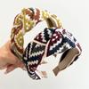Creatieve Geborduurde Haarbanden Elastische Boheemse Hoofdbanden Strand Haaraccessoire Voor Vrouwen Culturele Mode Accessoires