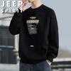 JEEP SPIRIT Men's Round Neck Pullover Sweatshirt