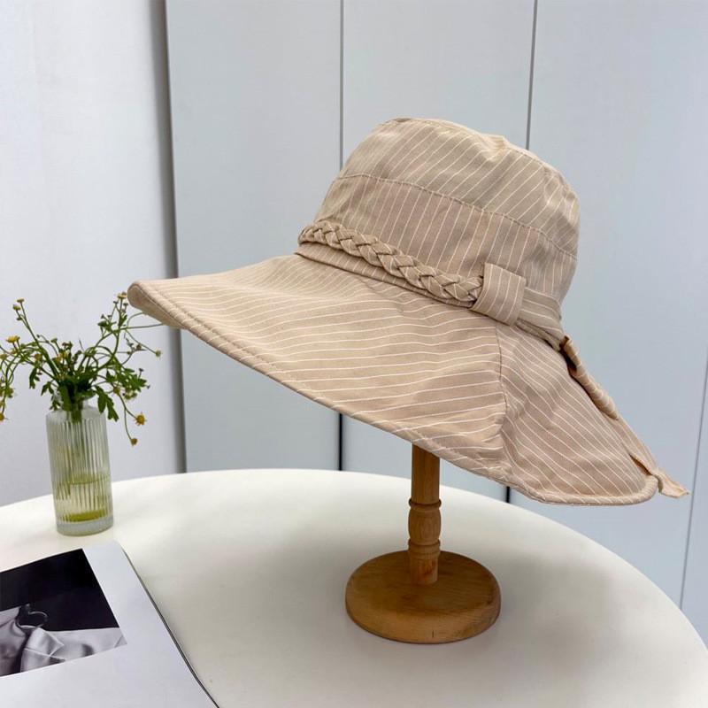 Trendy Women's Fisherman Hat For Round Face Ins Korean Style Sunshade Cap