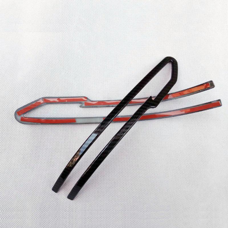 Side Mirror Strip Cover Trim for Nissan Navara Np300 2015 2016 Abs Chrome Car Styling Stickers Auto Accessories & Part 2 Pcs