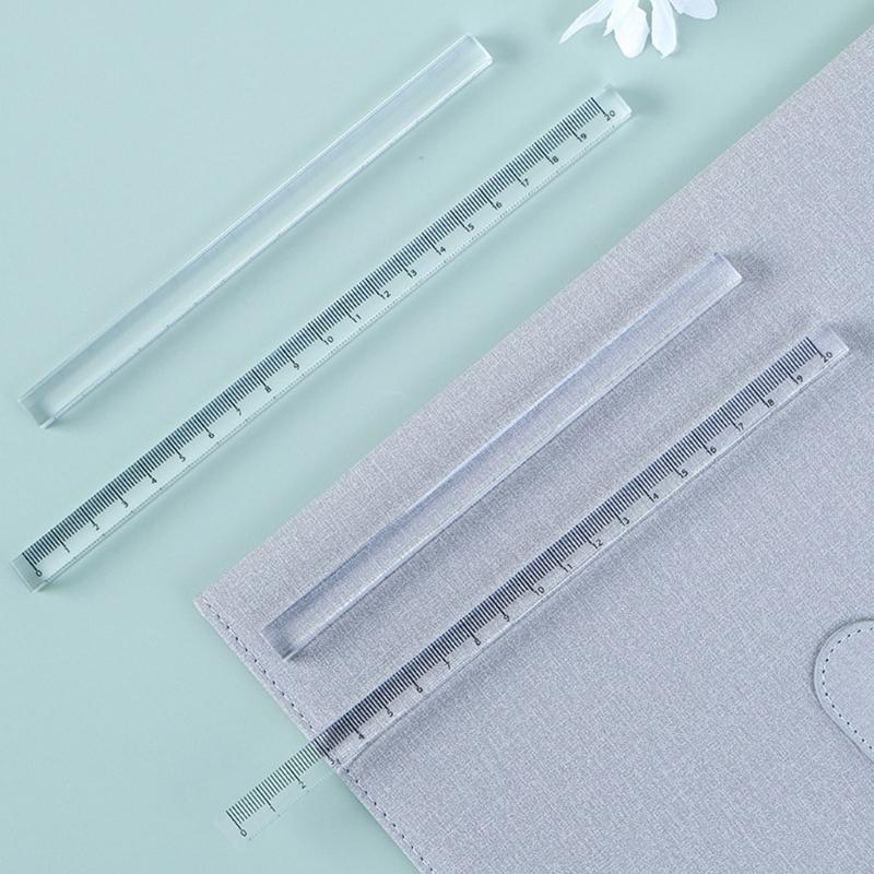 Transparent Plastic Ruler 0-30cm Straight Ruler for Artists Designers Student Architect Engineer Teacher