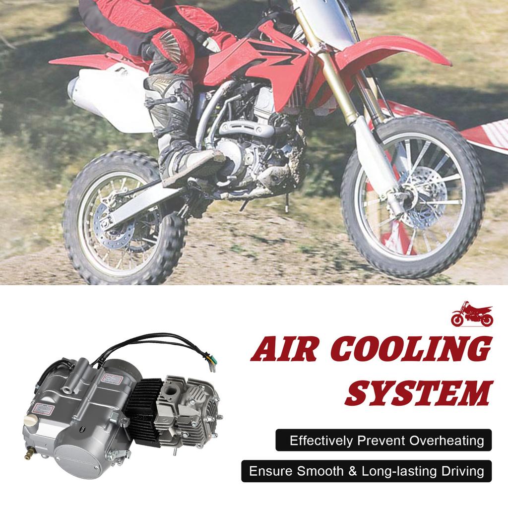 125cc 4-Stroke Motor Engine with High-Performance Carburetor and Large Fuel Tank for Long-Lasting Power