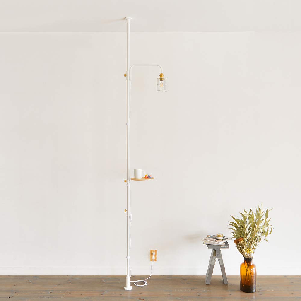 DRAW A LINE Lampshade, White, Size: 9.5cm W X 9.5cm D X 12cm H, DRAW A LINE (D-BWS-WH)