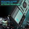 Coque pour Samsung Galaxy S26 Ultra, Protection Robuste Renforcée avec Cache Caméra - Vert