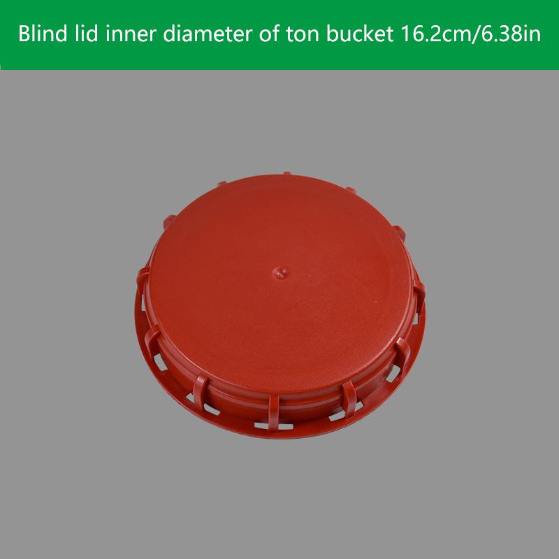 1 Pc Plastic IBC Lid For Water Liquid Storage Tank Fitting Red Black White Adaptor Cover Cap Compatible