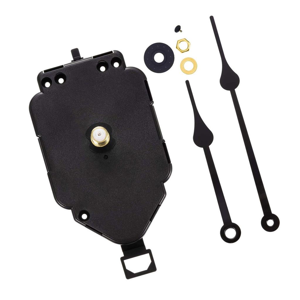 Long Shaft Pendulum Clock Mechanism Accessories Quartzs Movement DIY Kits with Hands Fit 4-13mm Diameter Thickness