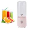 Portable Blender 500ml Mini Personal Juicer Blender for Smoothies Shakes USB Rechargeable with 6 Leaf Blade for Sports Travel