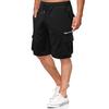 Sommer Arbeitskleidung Shorts Locker Fünfviertelhosen, Mittellange Hosen, Mehrere Taschen Freizeithosen Herrenshorts