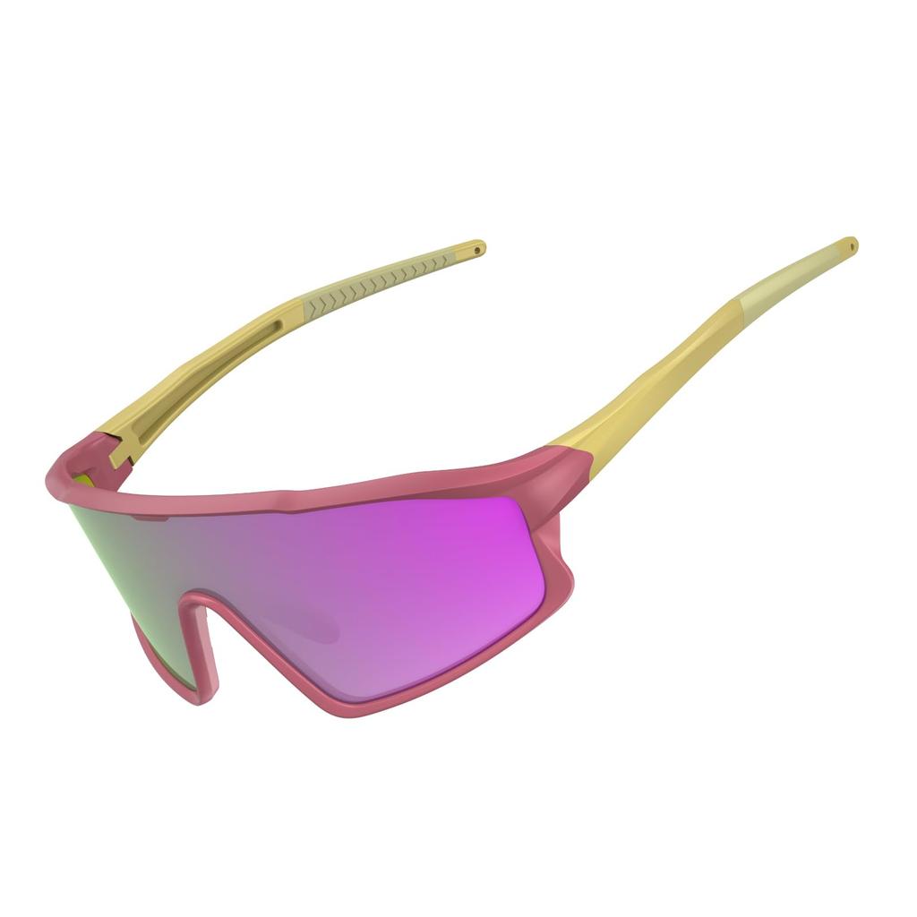 Polarized Sports Sunglasses with UV400 Adjustable Nose Ultra Impact Perfect for and Includes Storage Bag Men's Protection, Pads, Lightweight,