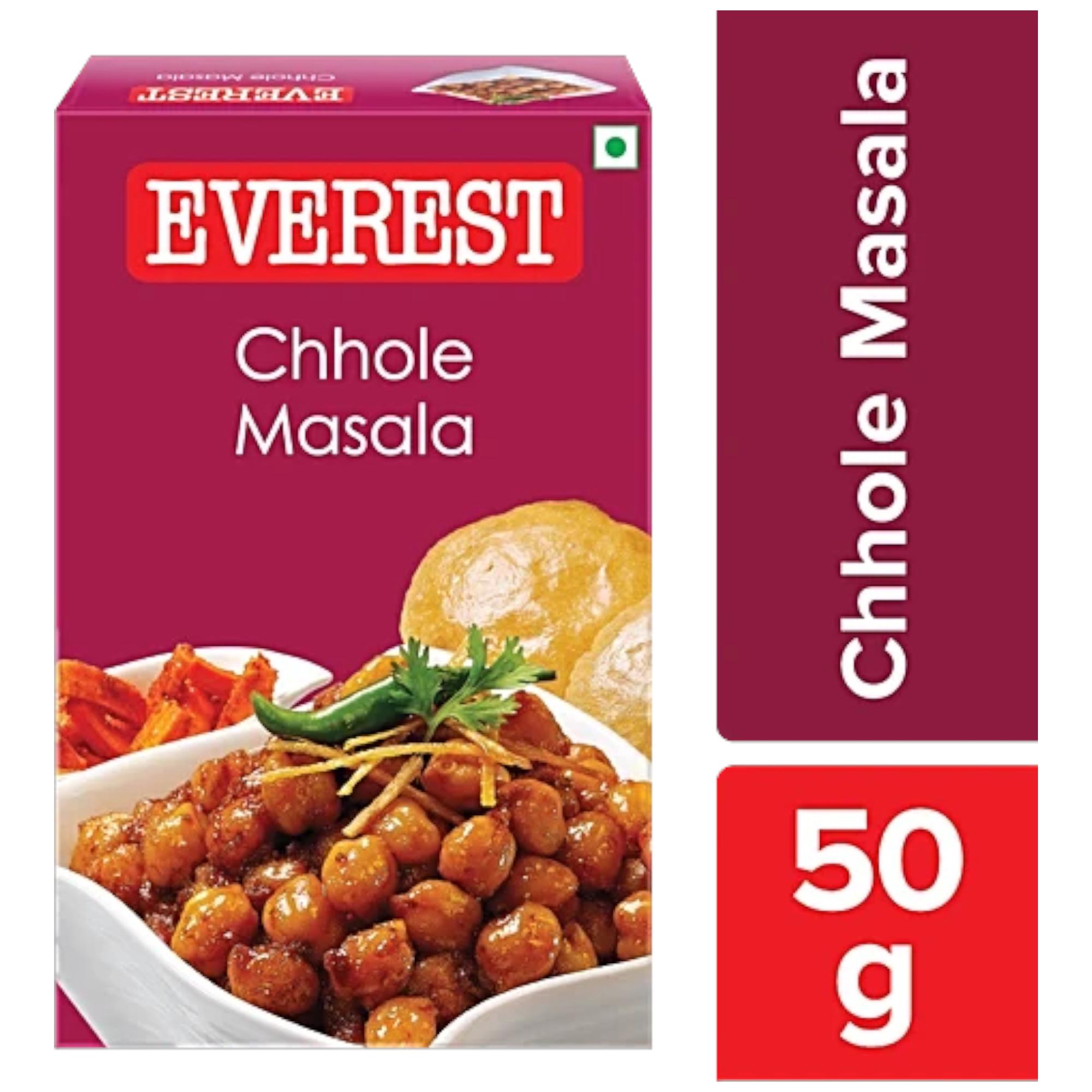 

Everest Chhole Masala 50 g Pack Of 1 Aromatic Spice Blend For Flavorful Chickpea Curries And Rich Home Cooking