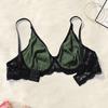 Dámská podprsenka plus size Sexy krajková 3 háčky Mašle Podprsenky Pohodlná s kosticemi 0Xl-5Xl - 090