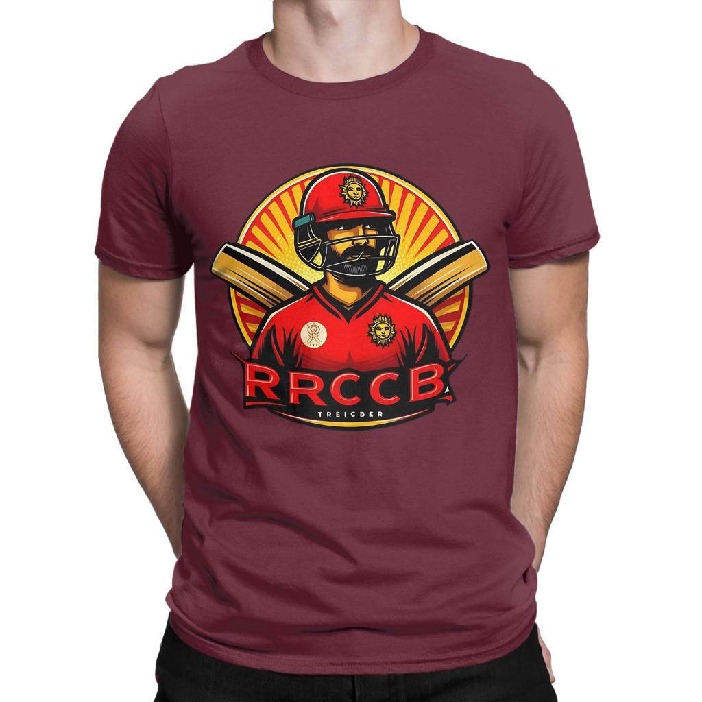 RCB Classic Shirt Novelty 100 Cotton TShirt RCB Tees Tops For Unisex