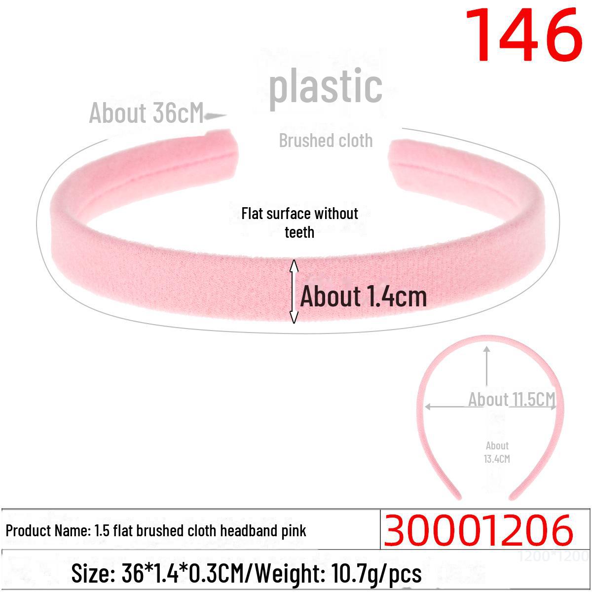 

Рождественская фланелевая повязка на голову: 15MM начесанная ткань DIY аксессуар для волос