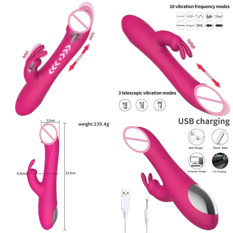 Rubber Anus Vibrator Woman Clitoris Sexual Desire Huge Horse Dildo Suction Vibe Vagina Sex Toy For Both Wireless Erotic Toys