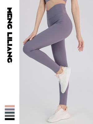 European-American High Waist Lycra Yoga Pants - Women's Stretch, Butt-Lifting, Fashionable Casual Sportswear