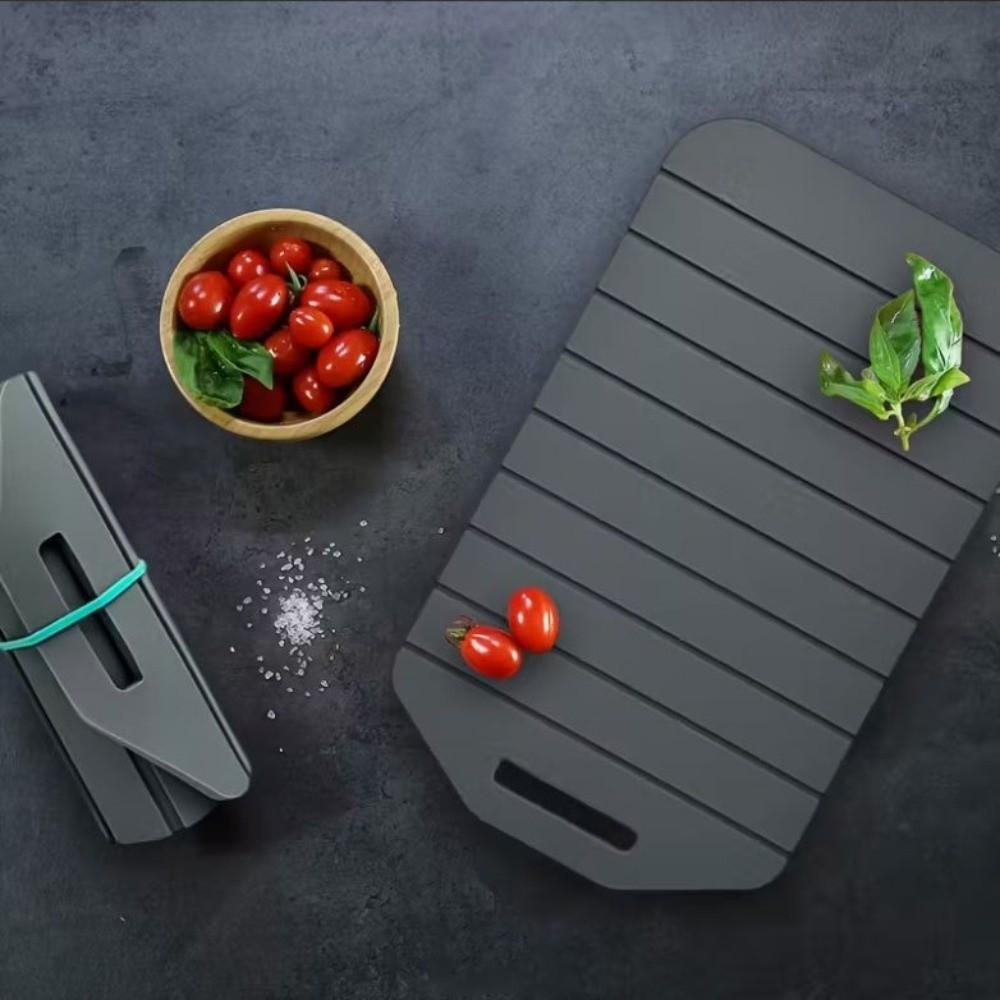 Non-Stick Folding Cutting Board Anti-Slip Food Prep Tool Silicone Cut Board  Kitchen Supplies
