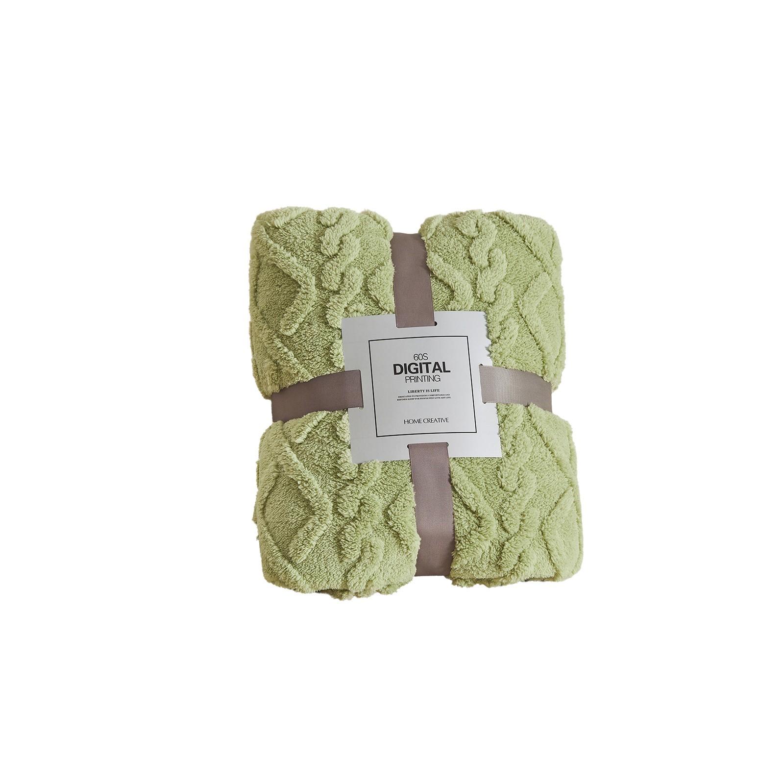 

Одеяло из тафты, однотонное, коралловое, бархатное, фланелевое, утолщенное, подарочное, одеяло, домашнее One Size светло-зеленый