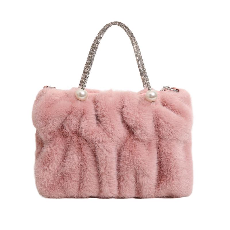 

Бархатная сумка через плечо для светской львицы, сумка на одно плечо, популярные товары, модная, роскошная и легкая, в форме Мао Юнь