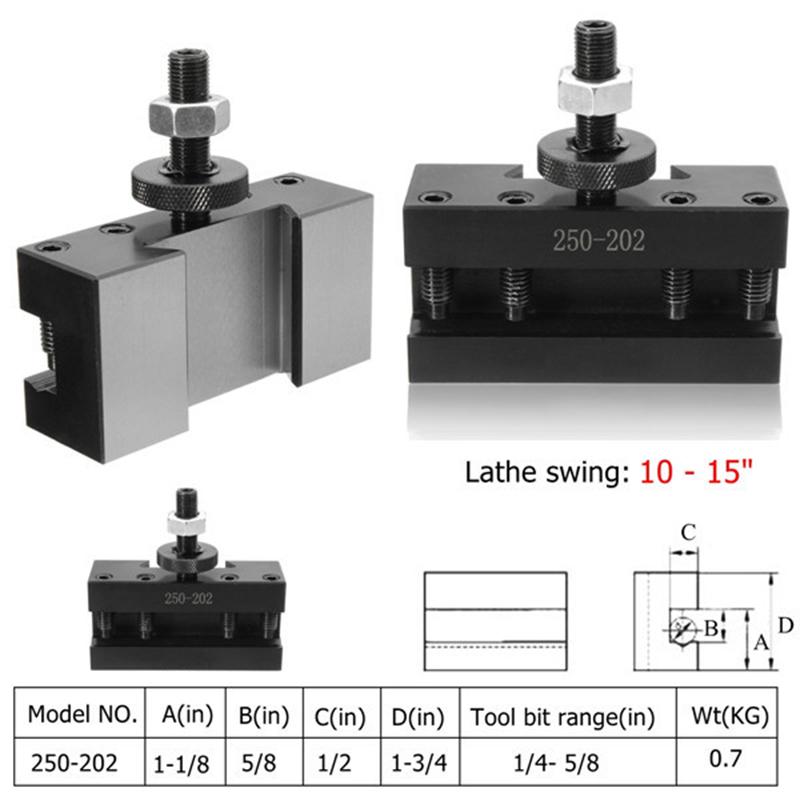 A96I-250-202 Quick Change Bxa  2Xl Tool Post Oversize Boring Turning Holder Boring/Facing/Turning Holder For Lathes Tools