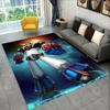 UFO Robot Grendizer Anime cartoon Area Rug,Carpet for Home Living Room Bedroom Sofa Doormat Decor,kid play Non-slip Floor Mat 3D
