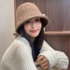 Women S Knitted Wool Blend Fisherman Hat Warm Fashionable Casual Hat