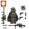 Special Forces Mini Bricks Action Figures Sniper Commando Scout Building Blocks Dolls Toys for Children WM6168