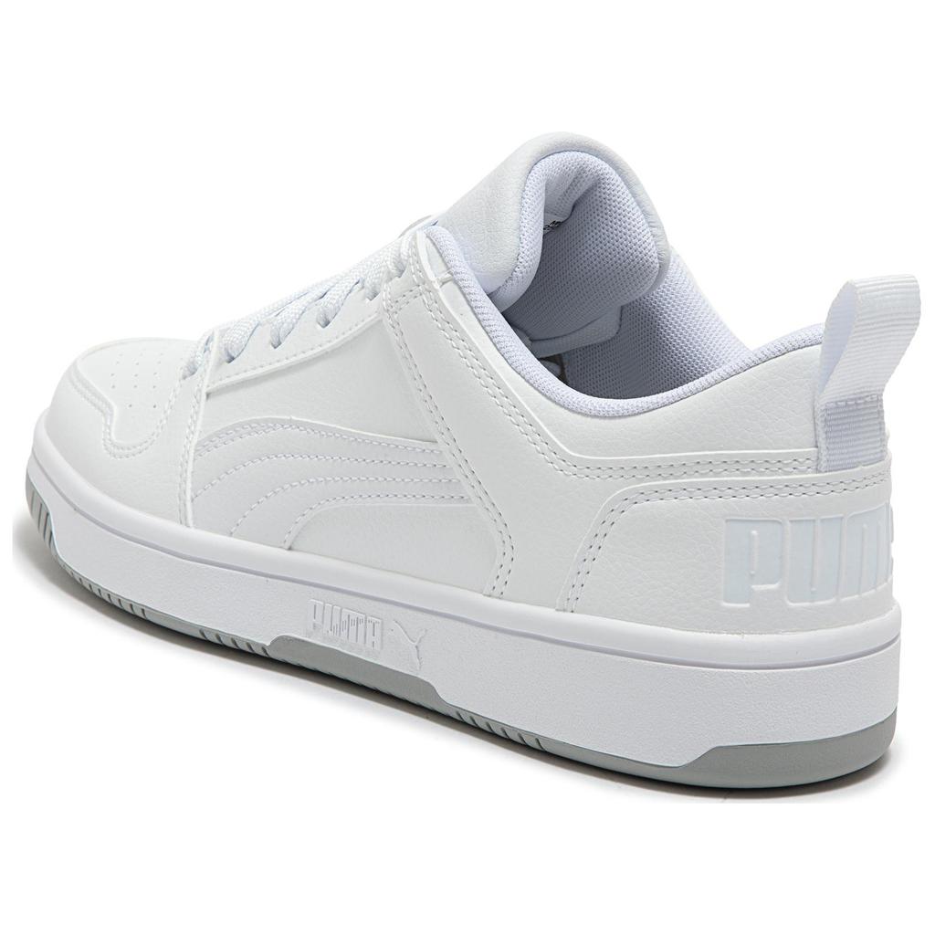 New PUMA Rebound Layup Low Top Skateboard Shoes Unisex White 396122-01
