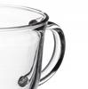 Vaso de té con asa, cristal grueso, 480 ml, Leo