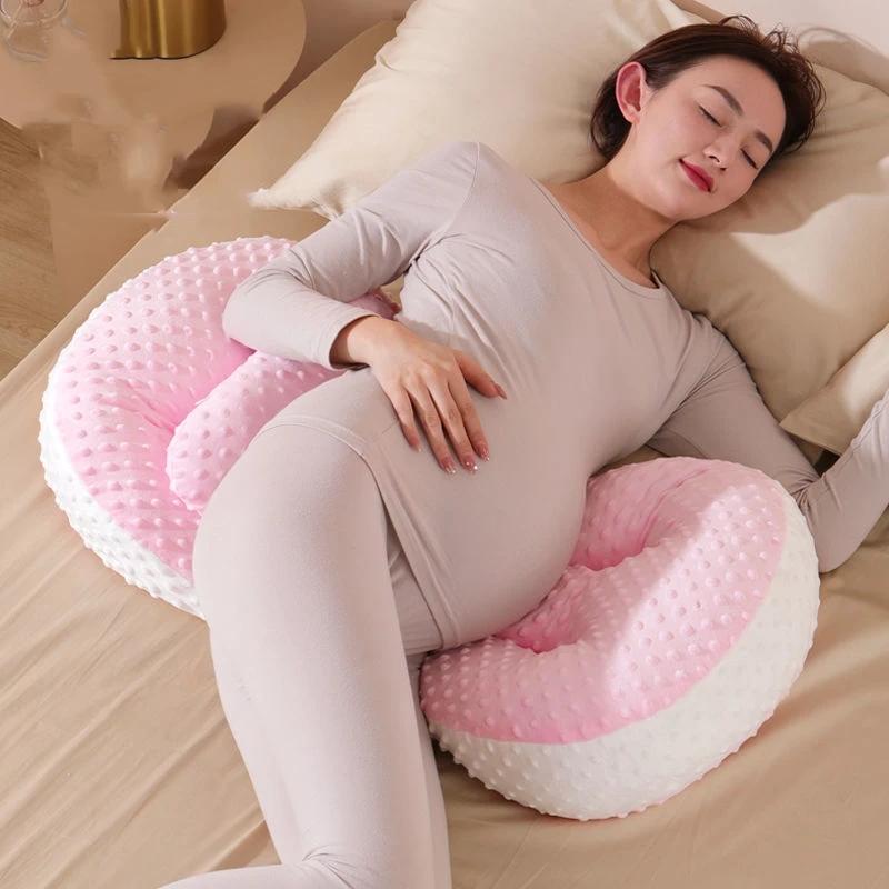 Women s Side Sleeping Belly Pillow Multifunctional Maternity Waist Protection Pillow Adjustable Width Pregnancy Pillow Pregnant