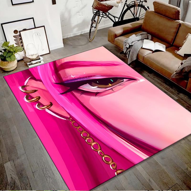 1pc KPop Demon Hunters30 Design Printed Area Rug Carpet for Bedroom Living Room Home Decor Rugs Mat Non Slip Mat Rug for Bedside