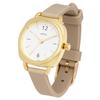 Fieldwork Women's Analog Watch with Silicone Strap, Sicilin Gold and Gray, MKS2513-3