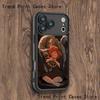F-Fear H-Hunger Phone Case For iPhone 17,16,15,14,13,12,11,Pro,Max,Plus,X,XS,SE4,E,Mini Black Thickened Border Case
