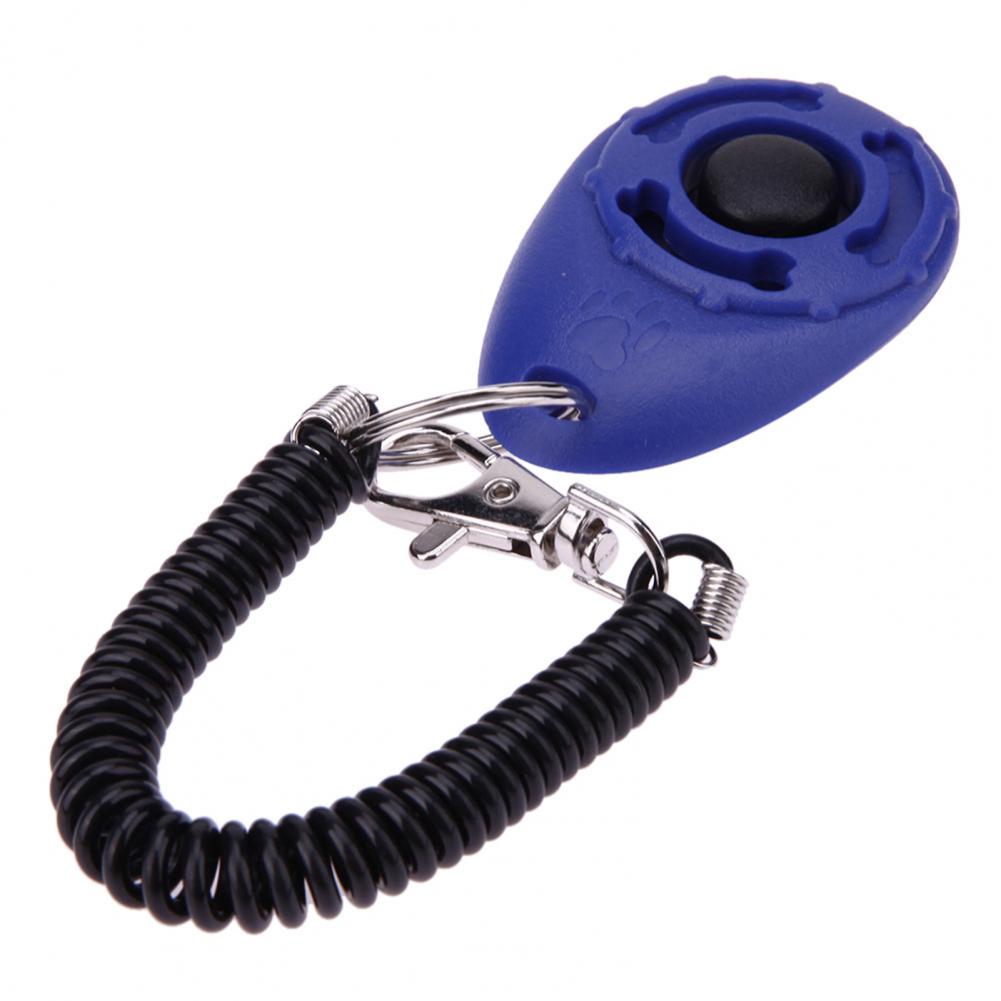 Hundetraining Clicker Haustier Katze Kunststoff Neu Hunde Clicker Trainer Hilfswerkzeuge Verstellbare Handgelenkschlaufe Ton Schlüsselanhänger Hundezubehör