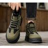 Mens Fleece Lined High Top Thick Sole Non Slip Warm Work Martin Boots