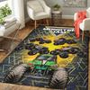 Monster Jam Rug Floor Mat for Living Room or Bedroom Soft and Comfortable Carpet a Gift for Birthday and Holiday.MFF0918497